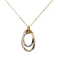 Collier Milor Femme in Or WSGD90079.BICOLOR